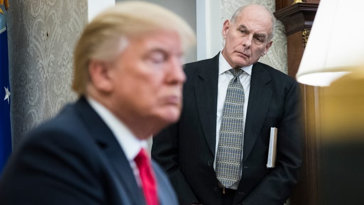John Kelly Trump Getty Images