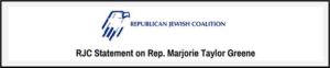 Republican Jewish Coalition press release
