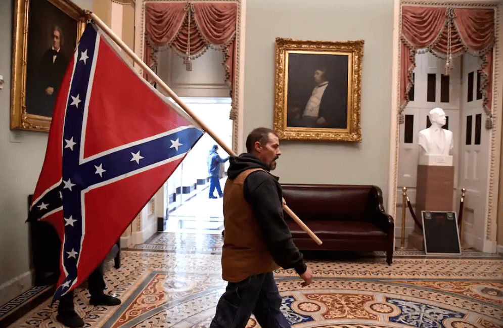 Confederate flag at Capitol