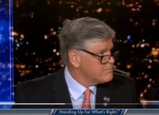 Irony With A Vengeance, Sean Hannity Caught Vaping On Air Minutes After Saying How Out Of It Joe Biden Is