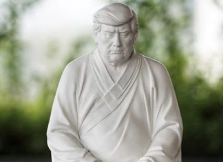 Both A Troll and Epic Capitalism, China Makes A Buck Off Trump Buddha