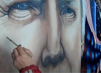 Pro-Trump Painter Flips, Wants To Drape Portrait In Black ‘Until He Repents Before God and Man’