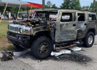 Florida Man Loads Up Hummer With Gas Then Lights A Match