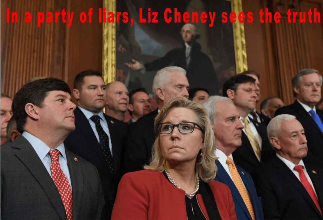 Liz Cheney sees truth