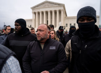 WATCH: Alex Jones Tells Us He’s Been Watching Too Many Gangster Movies As S*it Gets Real