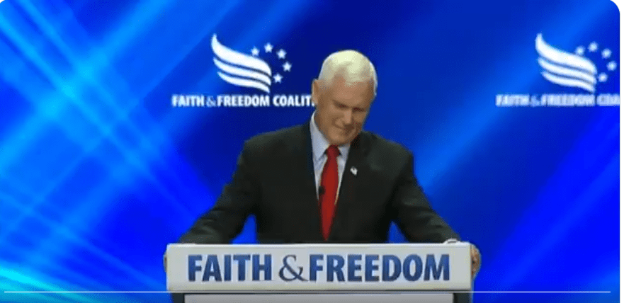 Mike Pence heckled