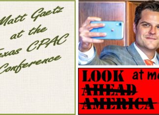 Gaetz at CPAC header