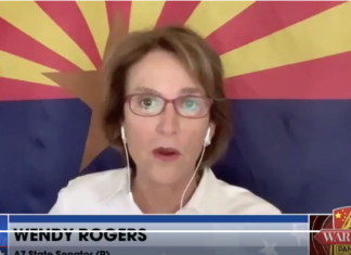Wendy Rogers Makes Gay Lisp Joke and Worse As She Complains About Bisexual Superman