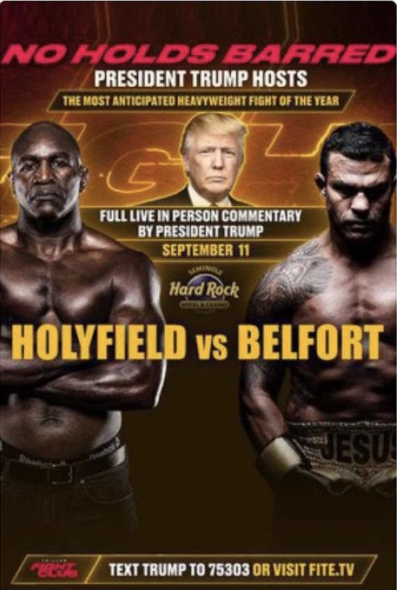 Trump boxing match