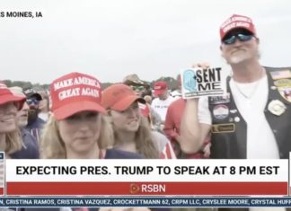 Iowa MAGAs Gather For Worship, One Predicts Civil War