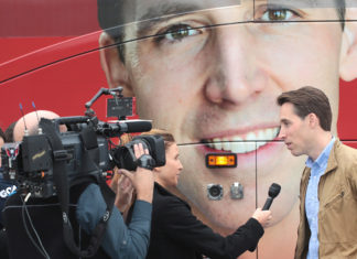 Fresh From the Beyond Parody File, Josh Hawley Launches Reality TV Podcast Teaching Family Values