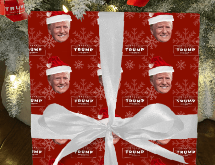 Trump giftwrap