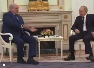 WATCH: Putin Twitches While President Of Belarus Gaslights. This Explains A Lot