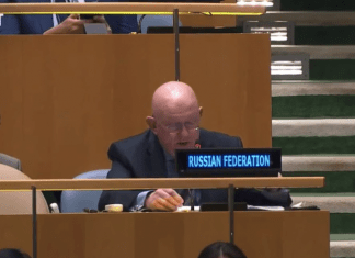 WATCH: Russian Ambassador To UN Broadcasts Big Lie, says Trump Was ‘Legitimately Elected’ ‘Overthrown’