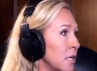 WATCH: Marge Greene’s Face When Matt Gaetz Brings Up the Pipe Bomber
