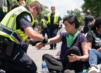 Rep. Judy Chu (D) CA Arrested at Capitol Protesting Roe Decision