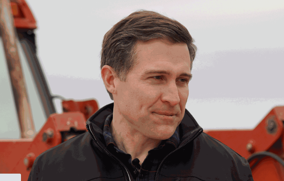 Lucas Kunce tractor