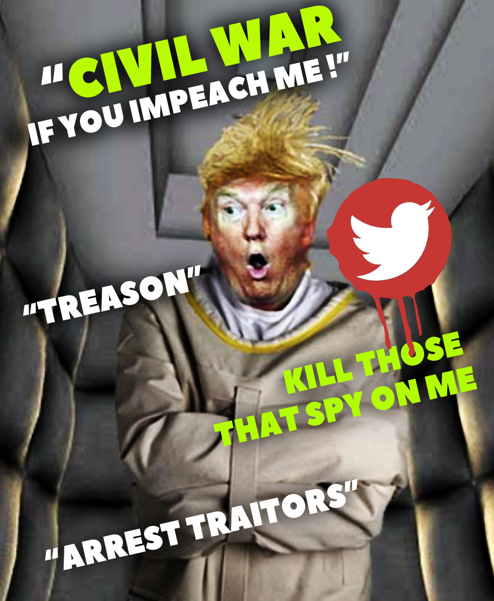 crazy twitter trump[
