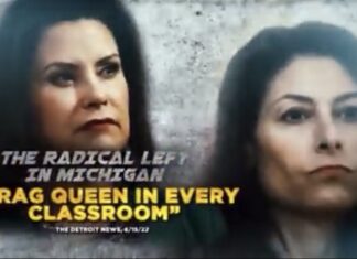 Tudor Dixon Accuses Gretchen Whitmer of wanting “a Drag Queen in every classroom.”