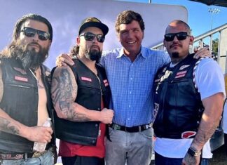 Tucker Goes to Sonny Barger’s Hell’s Angels Funeral, Communes with Manly Men