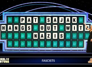Wheel of Misfortune – Pat Sajak Roasted for Posing with Marjorie Taylor Greene