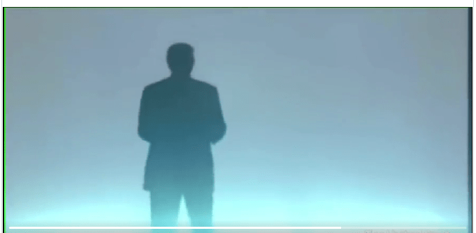 Trump silhouette