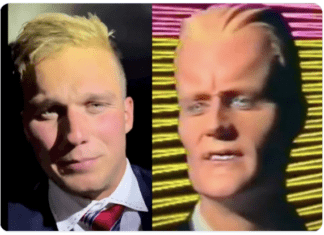 Trump Repeats Himself For Second Time As Farce, Cawthorn Returns As Max Headroom