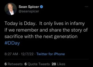 Sean Spicer Thinks December 7th is D-Day