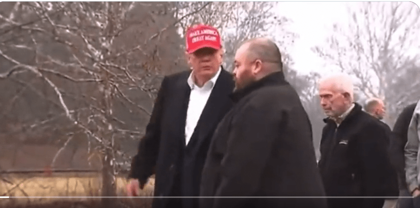 Trump East Palestine