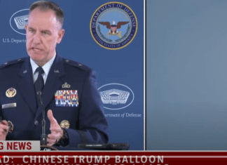 Unseen Footage Of Chinese Balloon Pentagon Shot Down