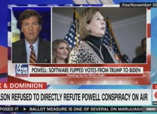 Tucker Producer on Sidney Powell – “Like negotiating with terrorists… Cousin f***er types not Saudi royalty.”