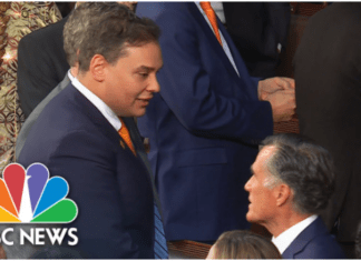 George Santos Tells Mitt Romney ‘F**k Off’ In Retaliation For SOTU