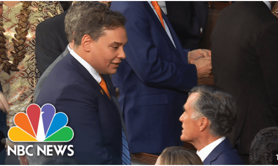 George Santos Mitt Romney