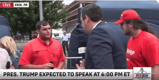 Trump Erie rally 2023