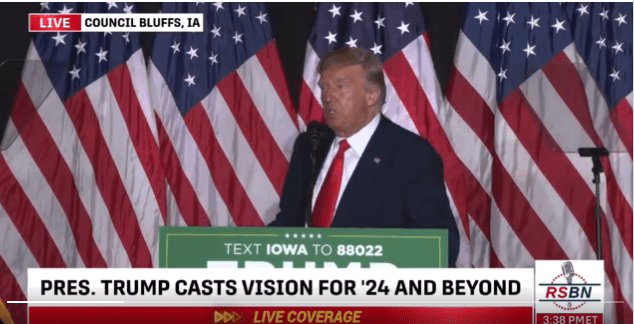Trump Iowa Rally
