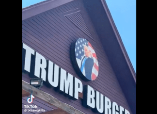 Trump Burger, Where the Cult Eats. Last Kool-Aide Rites, Maybe?