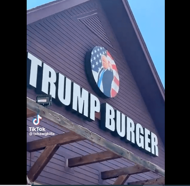 Trump burger