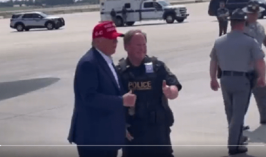 Trump cops