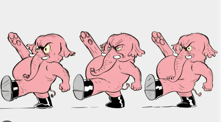 GOP pink elephants