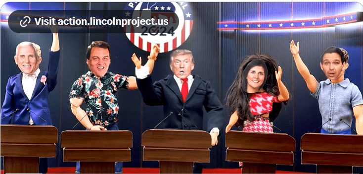 Lincoln Project debate