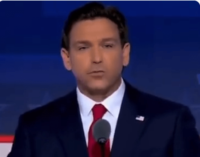 Ron DeSantis eye shadow