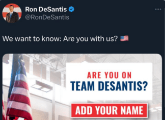 DeSantis Asks For Vote Of Confidence. Result? Crickets