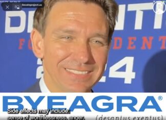 LOL- Lincoln Project Diagnoses DeSantis with “Electile Dysfuction” Prescribes “Byeagra”