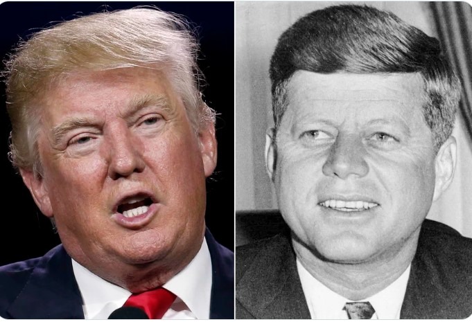 Trump JFK mash