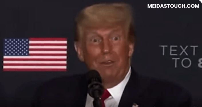 Trump flipped out