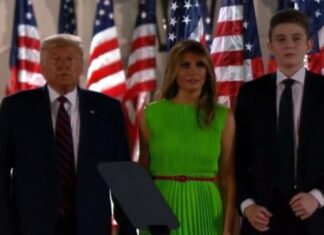 Trump’s So Petty He Avoids Son Barron Who’s Noticeably Taller