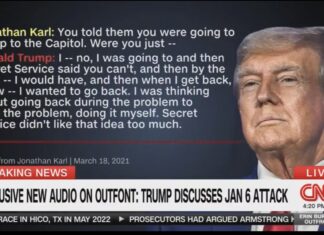Liar Trump Claims He Wanted to Go to Capitol on Jan. 6 to “stop the problem”