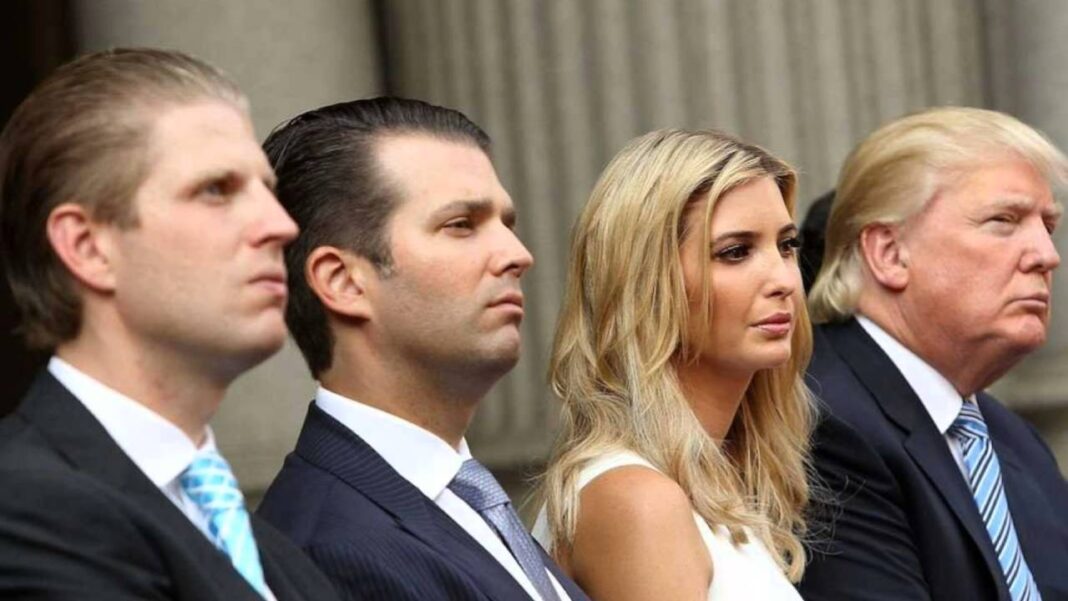 trump and kids