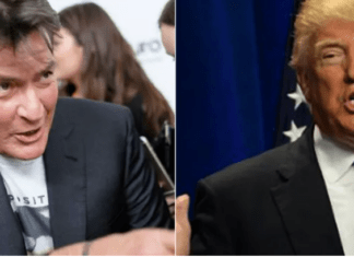 Charlie Sheen Recounts His ‘Bag Of Dog S*it’ Present From Trump
