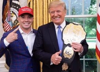 Trump Loving UFC Fighter Loses Unanimous Decision With Biggest Loser in Attendance
